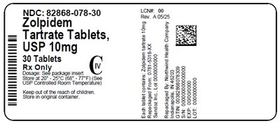Label (82868 078 30   Rev A 05 25 Nhc)
